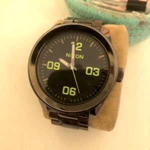 Nixon SS Corporal watch - gun metal / grey